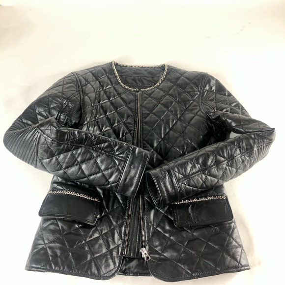 Skin-Hub Women’s Size Small Vegan Leather Jacket - Picture 14 of 14